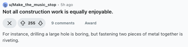 text post reddit