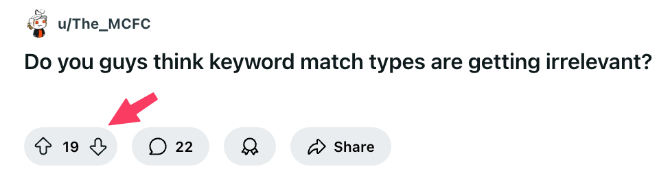 upvote and downvote upvote and downvote
