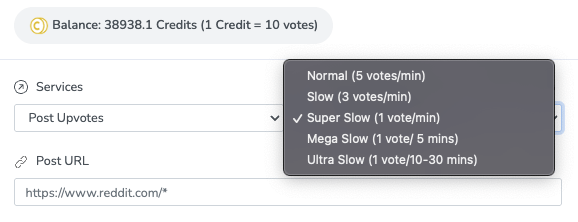 upvote drip feed feature upvote drip feed feature