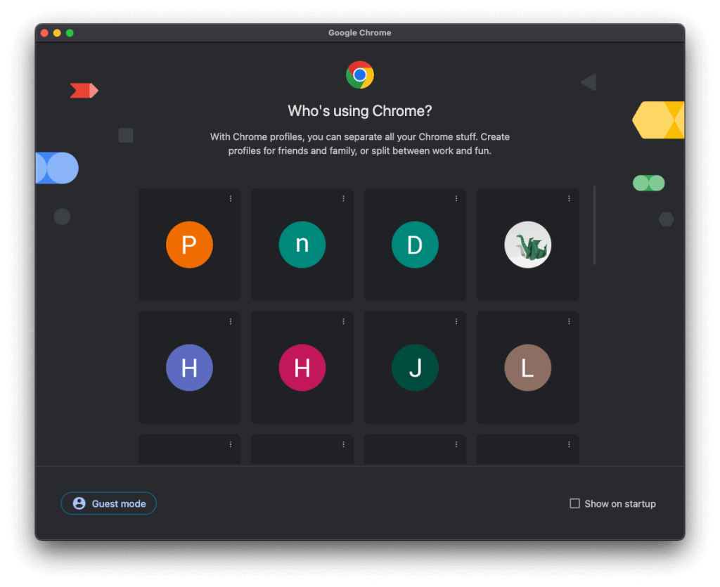 chrome profiles chrome profiles