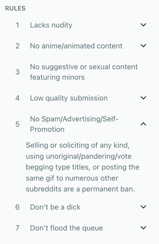 no promoting subreddits no promoting subreddits