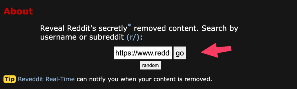 view removed content view removed content
